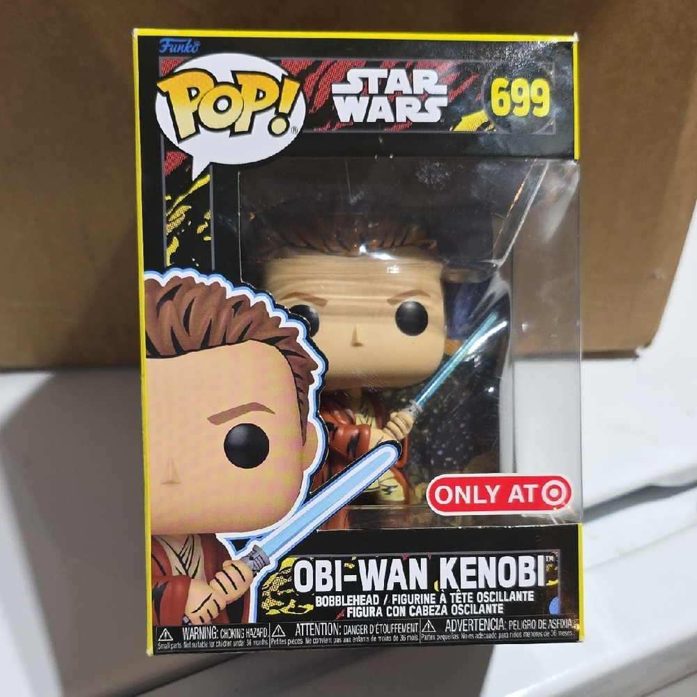 Funko Star Wars Obi-Wan Kenobi with Blue Lightsaber